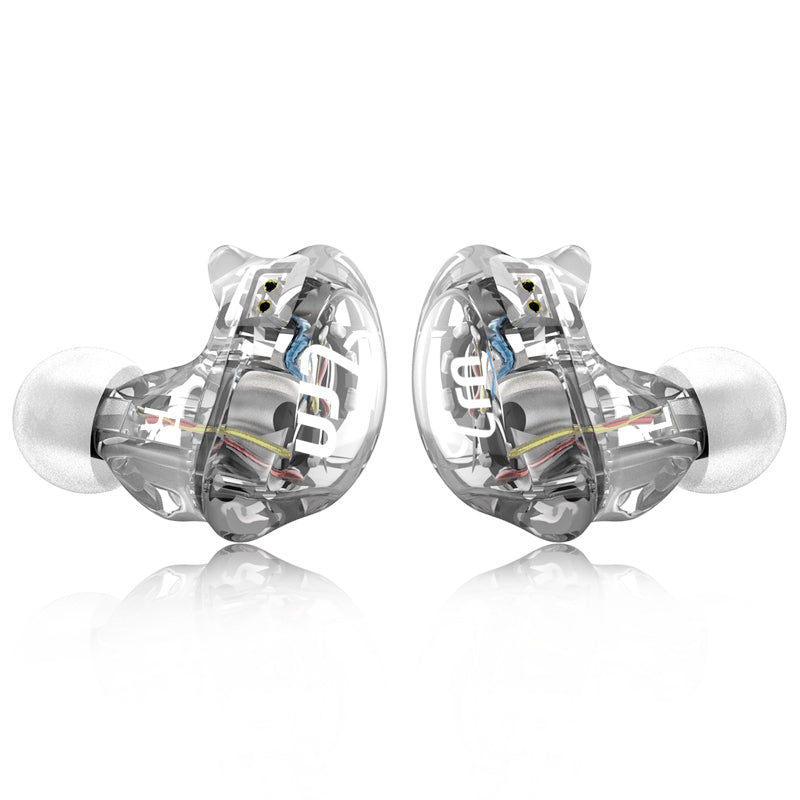 TRN V10 Hybrid 8 Drivers Headphones Dual Balanced Armature Dual Dynamic Drivers Earphone