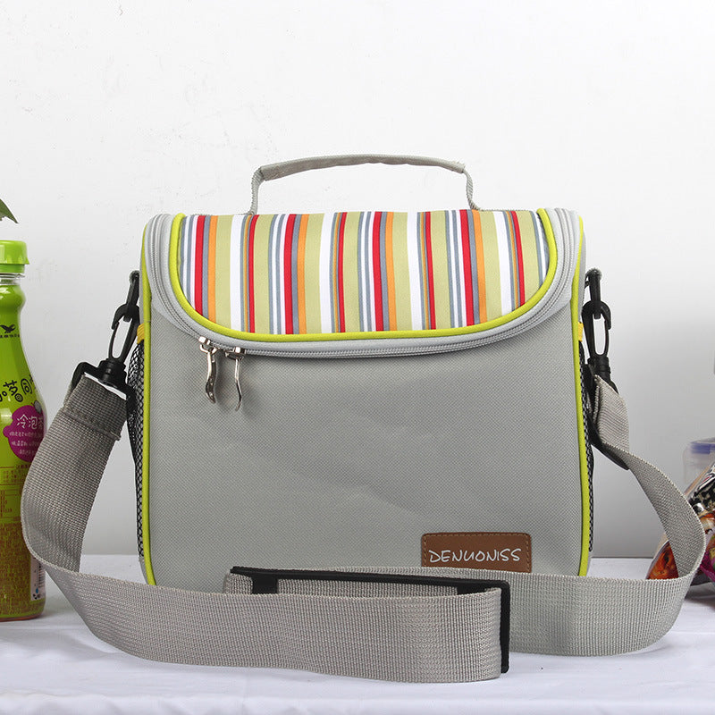 Honana CF-LB060 Woman Lady Waterproof Insulated Cooler Lunch Tote Bag With 2 Detachable Liners