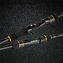 JOHNCOO 2.1/2.4m Fishing Rod Carbon Baitcasting Rod Hunting Fishing