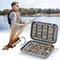 ZANLURE 40 Pcs Flies Fishing Lure Portable Fishing Baits Tackle With Storage Box