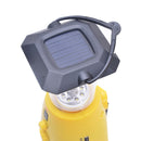 8LED 60LM Emergency Solar Dynamo Lantern Hand-Cranking Light AM FM Radio Function