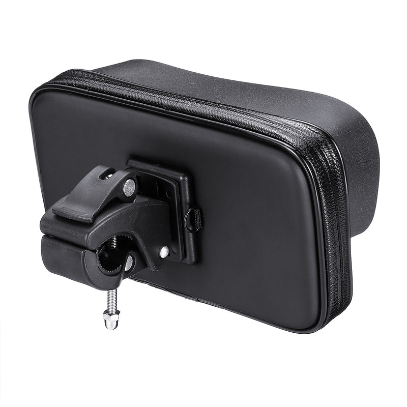 Sun Visor Waterproof Bike Bicycle Motorbike Handlebar Bag Touch Screen Phone Bag For Smart Phone Under 6.3 Inch