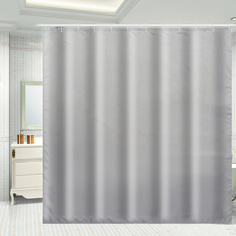 Waterproof Grey Shower Window Curtain Bathroom Drape Hotel Home Decor Fashion