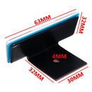 63x32MM Aluminum Flag Grille Emblem Badge Car Stickers For VW Jetta Golf Audi