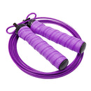 KALOAD 14cm PVC Speed Skipping Rope Jumping Sweat Absorption Rope Skipping Fast Jumping
