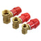 TMOK 1/2" 3/4" 1" Brass One Way Flow Control Valve Auto G Thread Female Valves Switch