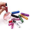 5ml Portable Travel Perfume Atomizer Self-pumped Refillable Dispenser Spray Bottles