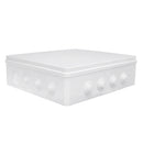 Dustproof Waterproof IP65 Junction Box Universal Electrical Enclosure Cable Case Junction Case Electrical Project Enclosure White