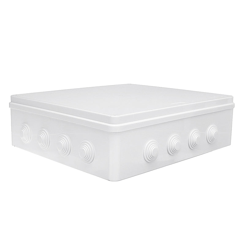 Dustproof Waterproof IP65 Junction Box Universal Electrical Enclosure Cable Case Junction Case Electrical Project Enclosure White