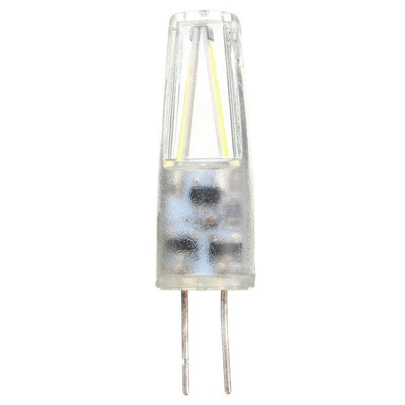 G4 2W 150LM LED COB Silicone Spot Lightt Lamp Bulb-Warmwhite/White AC/DC12V