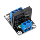 3pcs 1 Channel 5V Solid State Relay High Level Trigger DC-AC PCB SSR In 5VDC Out 240V AC 2A