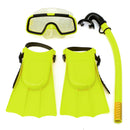 Junior Children Snorkeling Set Diving Mask Goggles Flippers Scuba Swimming Diving Kids Set