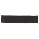 Black Red Line Car With Hand Sewing Steering Wheel Set Car Steering Wheel Covers