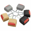 1 Pair Universal Replacement Car Safety Seat Belt Extender Support Clip Buckle