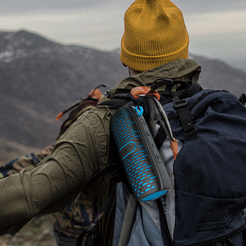 Portable Wireless bluetooth Speaker Double Drivers IPX4 Waterproof Outdoors Heavy Bass Speaker