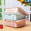Refrigerator Plastic Storage Rack Basket Food And Beverage Drawer Storage Box Kitchen