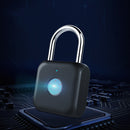 Portable Smart Fingerprint Cabinet Electronic Door Lock USB Rechargeable Luggage Suitcase Safety Lock Padlock Fast Recognition CE Certification