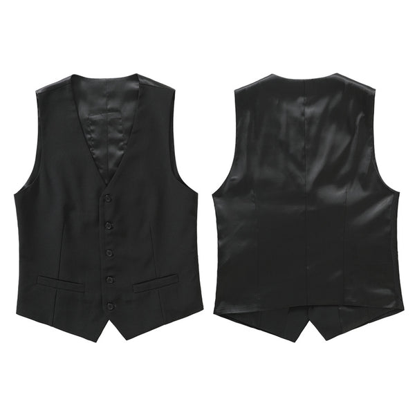 Men's Electric Suits Waistcoat Carbon Fiber Heating V-Neck USB Charging Warm Fever Formal Business Jacket