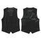 Men's Electric Suits Waistcoat Carbon Fiber Heating V-Neck USB Charging Warm Fever Formal Business Jacket