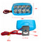 CNSUNNYLIGHT 3colors in One Lamp LED Motorcycle Fog Lights DRL Switch Car/Pickup/Bike/4x4 Work Headlights Daytime Running Light