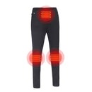 Men Women Outdoor Sports Heating Pants Winter Warm Electric Heated Trousers Elastic Leggings