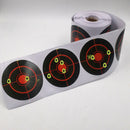 100pcs/250pcs 7.5cm Width Roll Shooting Adhesive Target Paper Target For Hunting Shooting Training Sticker