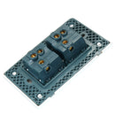 AC 110-250V Durable 118Type Brazil Chile Standard 1/2 Gang Wall Switch Ivory White Light Switch