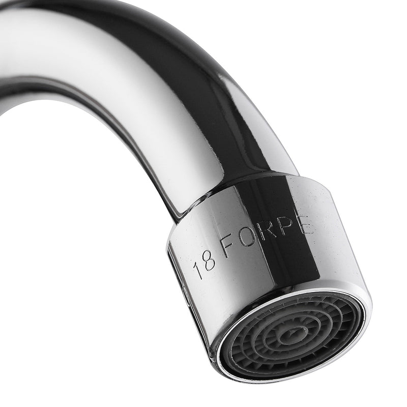 360 Degree Swivel Alloy Kitchen Basin Cold Water Faucet Tap Single Hole