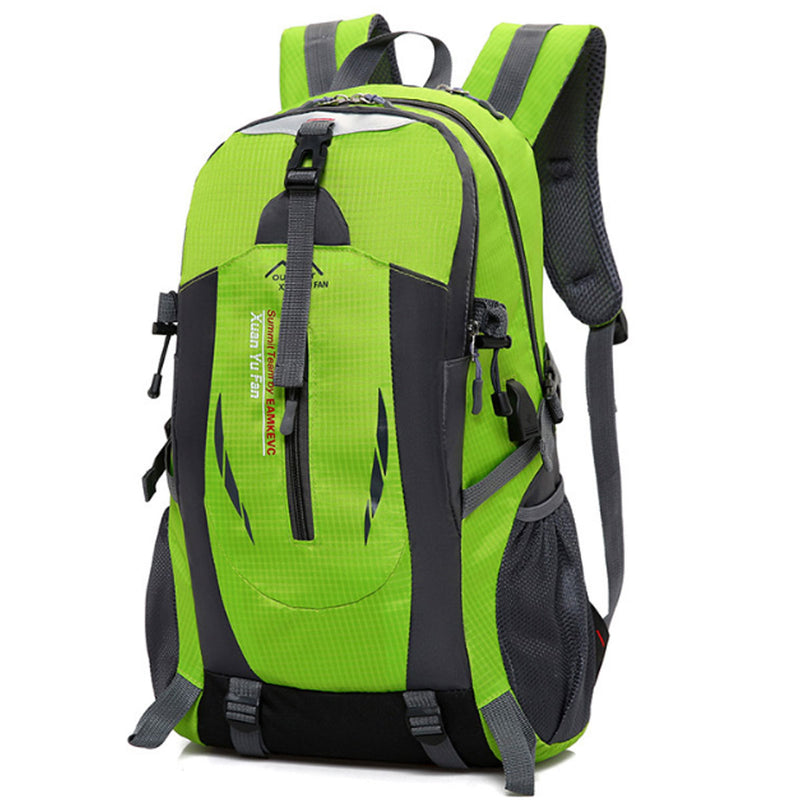 Extra Large Nylon Backpack With USB Port Travel Hiking Camping Waterproof Motorcycle Bike Riding Bag