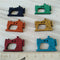 27x20mm Mixed 2 Holes Cartoon European Sewing Machine Style Wood Sewing Buttons Scrapbooking