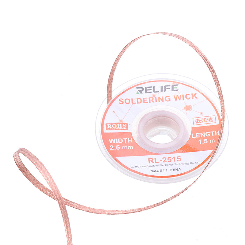 Solder Wire Tin Suction Wire Braid BGA Tools For Precision PCB RMA Tin Remove Soldering Accessory Mainboard Clean Tin Wire