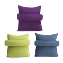 Adjustable Pearl Wool Back Wedge Pillow Reading Bedrest Rest Support Thwartwise Pain Relief  Cushion