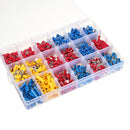 1200Pcs Assorted Insulated Electrical Wire Terminals Connectors Crimp Set