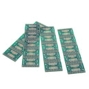 20pcs SOP20 SSOP20 TSSOP20 To DIP20 Pinboard SMD To DIP Adapter 0.65mm/1.27mm To 2.54mm DIP Pin Pitch PCB Board Converter
