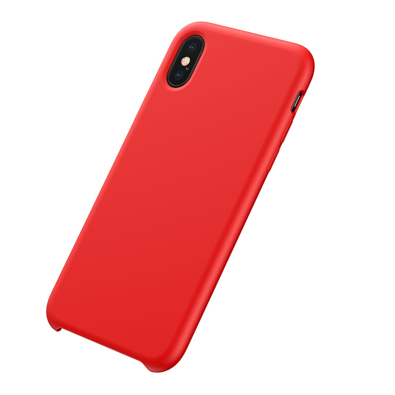 Baseus Liquid Silicone Protective Case For iPhone XS Max Anti Fingerprint Anti-sweat Back Cover