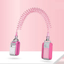 Anti-lost Induction Baby Lock Safety Leash Wrist Link Strap Kid Children Rein Traction Rope 2.5m