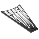 Aluminum Frame Grill Black For Harley Touring Street Glide FLHT 2009-2013