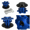 Universal Car Steel Ring Wheel Quick Release HUB Racing Adapter Snap Off Boss Kit