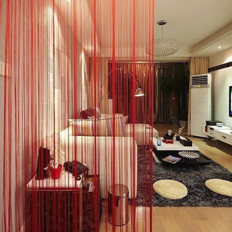 Honana WX-C5 1mx2m String Curtains Door Window Panel Divider Yarn Line Tassel Curtaion Drape Home Decor