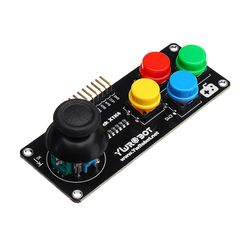YwRobot JoyStick PS2 Game Rocker Push Button Module Electronic Block