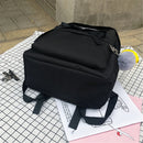 Canvas Backpack Waterproof School Bag Travel Shoulder Bag Ribbon Bow Tote Handbag Men Bag Women Bag