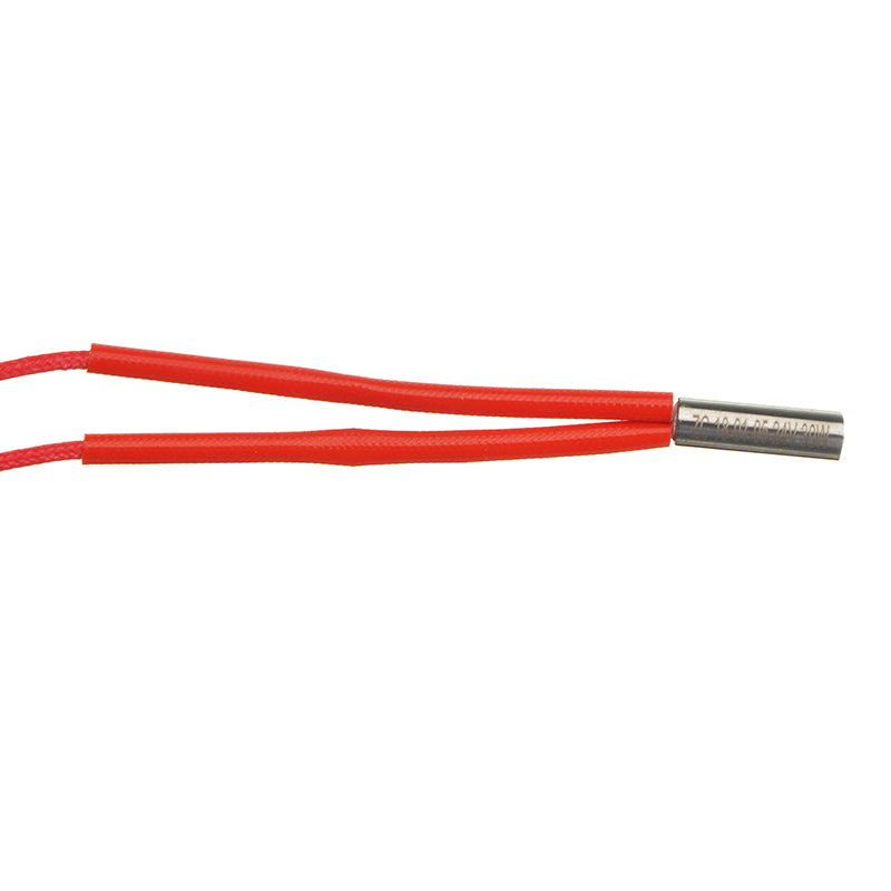 JGAURORA 24V 30W 6*20mm 1m Single Head Cartridge Heater Heating Rod for 3D Printer