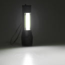 XANES 1517 XPE+COB 1000Lumens 4Modes 2Lights Brightness EDC Tactical LED Flashlight