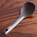 TOAKS SLV-10 Outdoor Titanium Short Handle Spoon Soup Ladle Camping Picnic Tableware 7.5g
