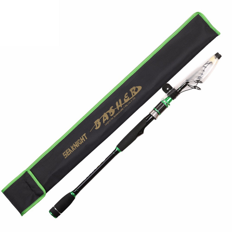 SeaKnight BASHER 2.1M/2.4M Spinning Telescopic Lure Fishing Rod W.7-28g Line W.6-20LB Spinning Rod