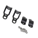 Pair Motorcycle Chrome Turn Signal Mounting Brackets Fork Clamps Ear 30-45mm