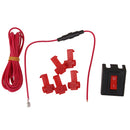 5x Smoked Amber LED Cab Roof Marker Running Lights Lamps with Wiring Kit