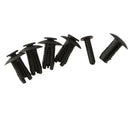 Bumper Mounting Push Rivet Body Trim Clip Clamp Fastener for BMW Opel Pack of 30