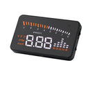 3" Multicolor Screen X5 Car HUD Head up Display OBD II Speed Warning Monitor