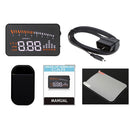 3" Multicolor Screen X5 Car HUD Head up Display OBD II Speed Warning Monitor